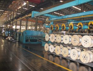 鋼絲繩阻燃輸送帶生產線